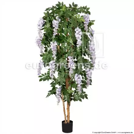 Kunstpflanze Naturstamm Bambus-Hecke ca. 140-150cm | Kunstblumen