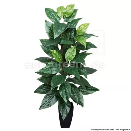 Kunstpflanze Philodendron Pflanze ca. 120cm (mit Einsteckstab/ ungetopft)