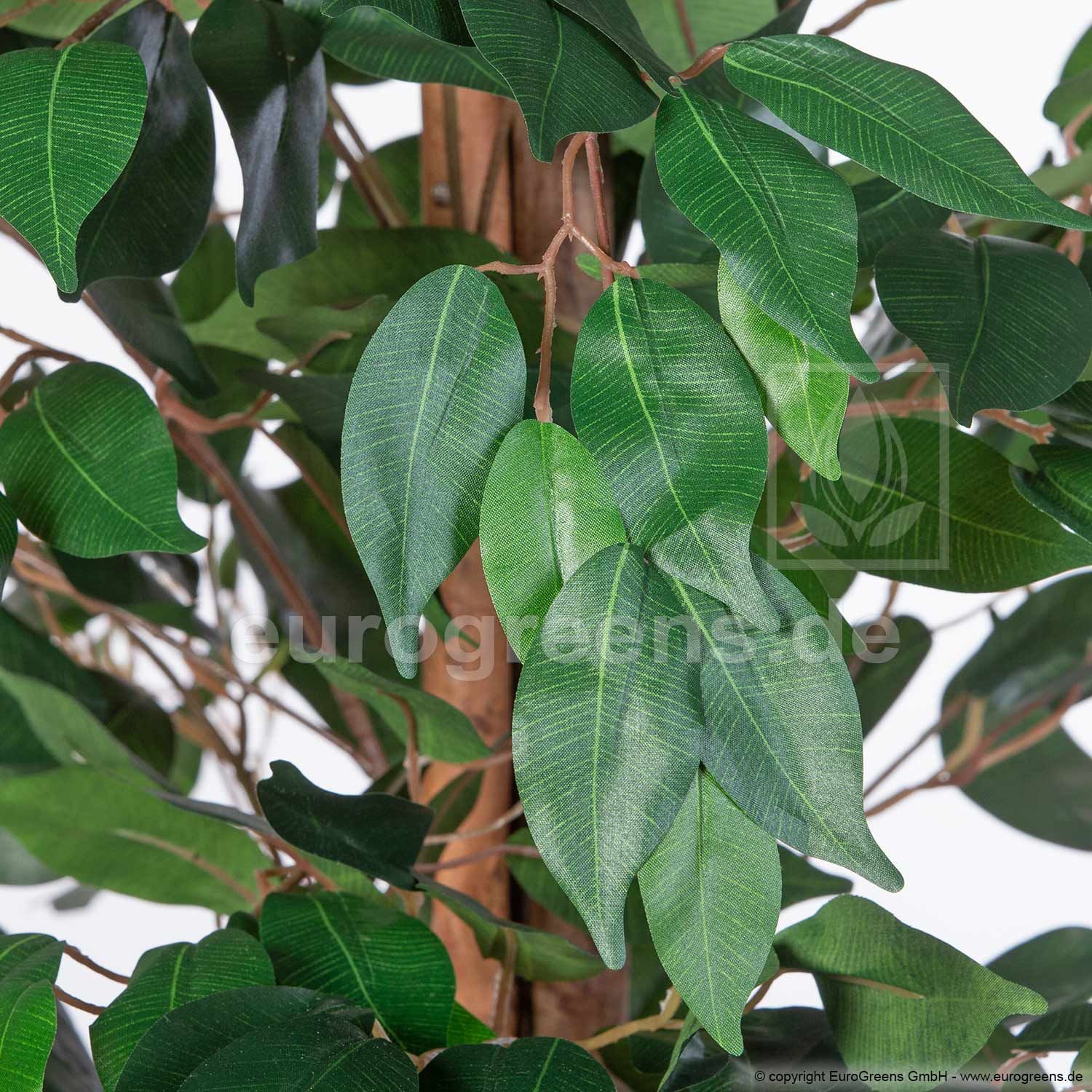künstlicher 170-180cm Kunstpflanze: Benjamina Ficus kaufen