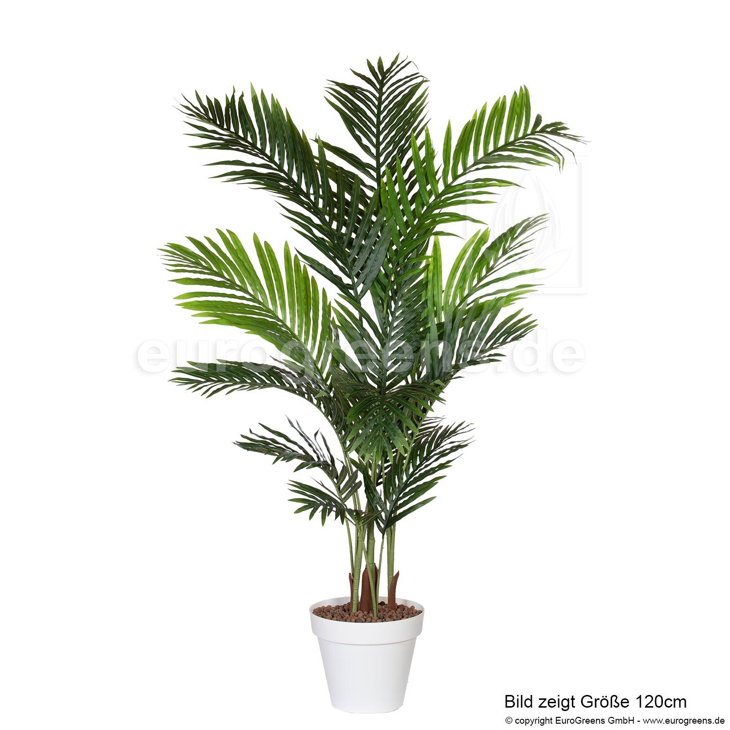 künstliche Areca Palme ca. 160-170cm mit 15 Palmwedeln