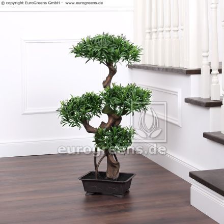 künstlicher Podocarpus-Bonsai ca. 90cm