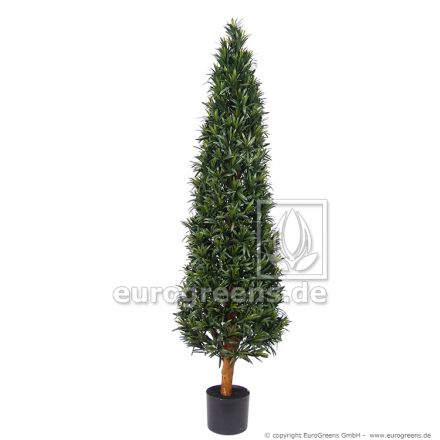 Kunstpflanze Podocarpus Kegel ca. 140cm