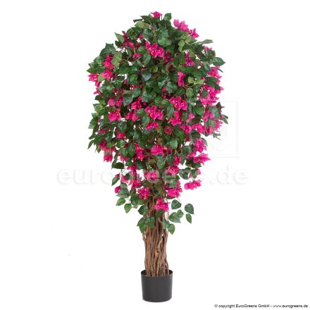 künstliche blühende Bougainvillea Liana  pink ca. 120cm