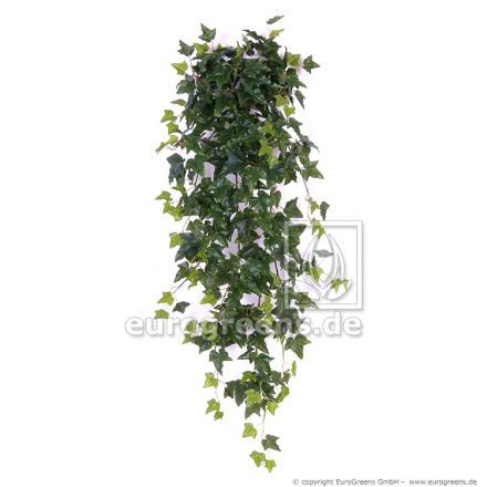 künstliche Efeu Ranke grün ca. 130cm lang (mit Einsteckstab/ ungetopft)