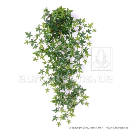 künstliche Stern-Efeuranke grün ca. 65cm (mit Einsteckstab/ ungetopft)
