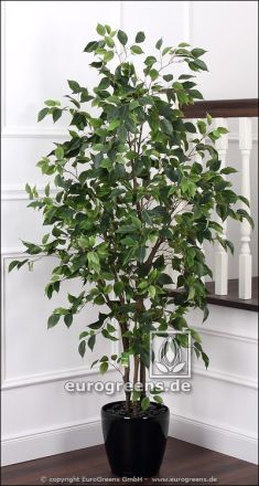 Kunstpflanze Ficus Benjamini De Luxe ca. 160 cm 