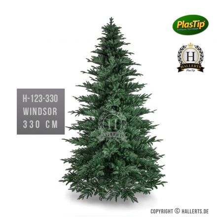 künstlicher Spritzguss Weihnachtsbaum Fichte Windsor ca. 330cm