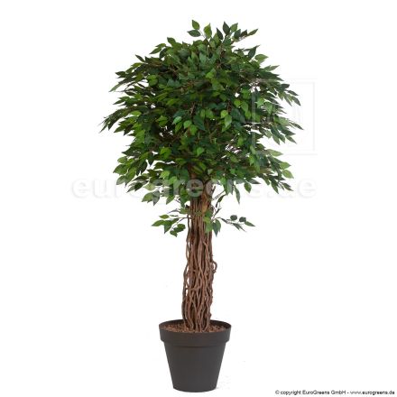 Kunstpflanze Ficus Liane Miniblatt de Luxe grün ca. 150-160cm