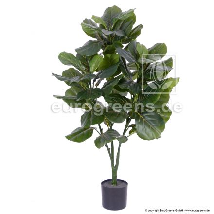 Kunstpflanze grüner Geigenficus ca. 120 cm 2. Wahl