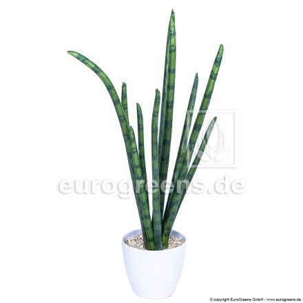 Kunstpflanze Sansevieria Cylindrica mit ca. 48cm 
