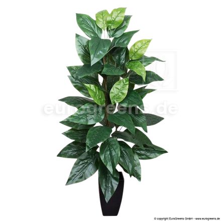 Kunstpflanze Philodendron Pflanze ca. 120cm (mit Einsteckstab/ ungetopft)