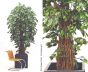 Kunstbaum künstlicher Lianenficus Giant ca. 240cm Deko