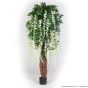 künstliche Wisteria Liane weiß. 170 180cm künstlicher Blühender Baum