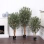 Kunstbaum künstliche Olive Mediterrana Mini 120cm mit Früchten Vergleich