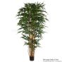 Kunstbaum künstlicher Bambus Naturstamm 270cm Basis