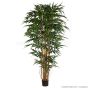 Kunstpflanze künstlicher Jade Bambus 210cm Basis