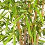 Kunstpflanze künstlicher Japan Bambus 90cm Blätter