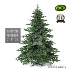 künstlicher Spritzguss Weihnachtsbaum Fichte Windsor ca. 210cm